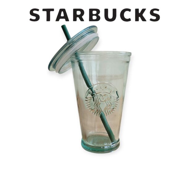 Starbucks Recycled Glass Cold Cup 16 oz - Picture 1 of 5